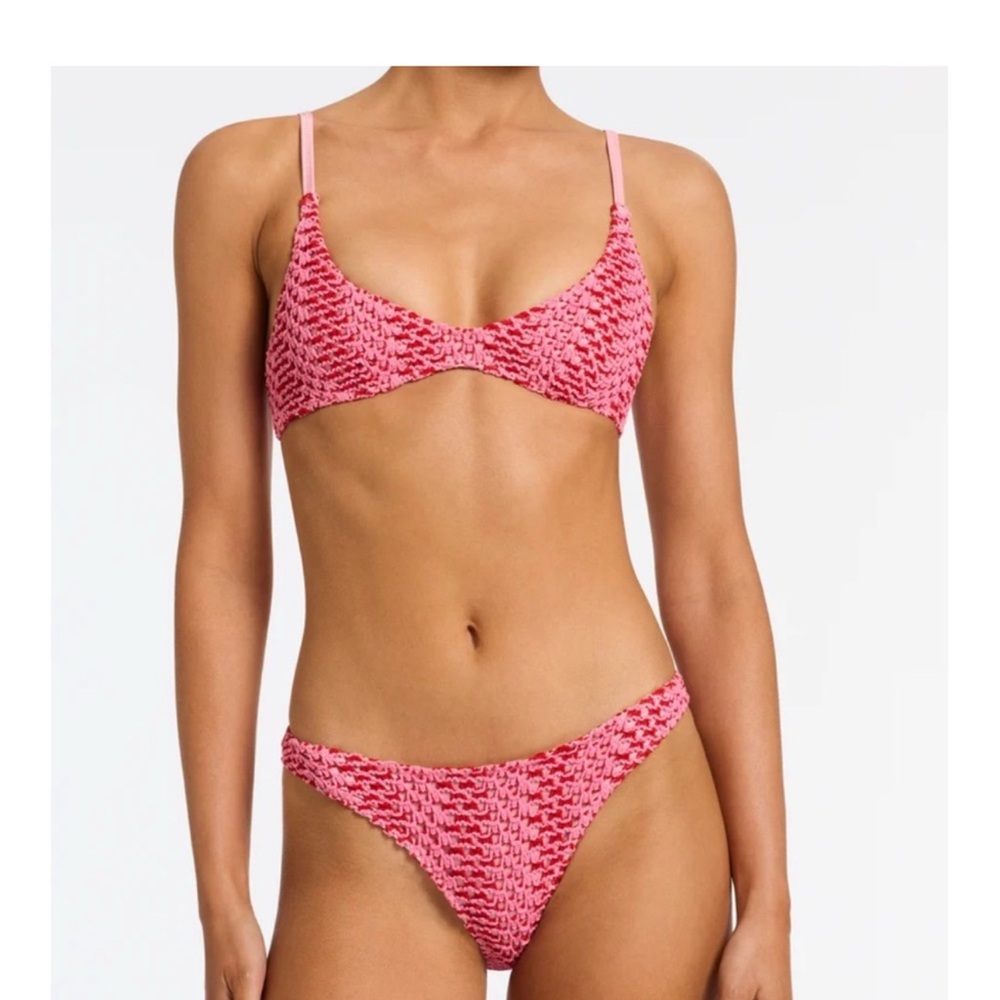 Triangle women’s bikini size Medium Bottom size large top